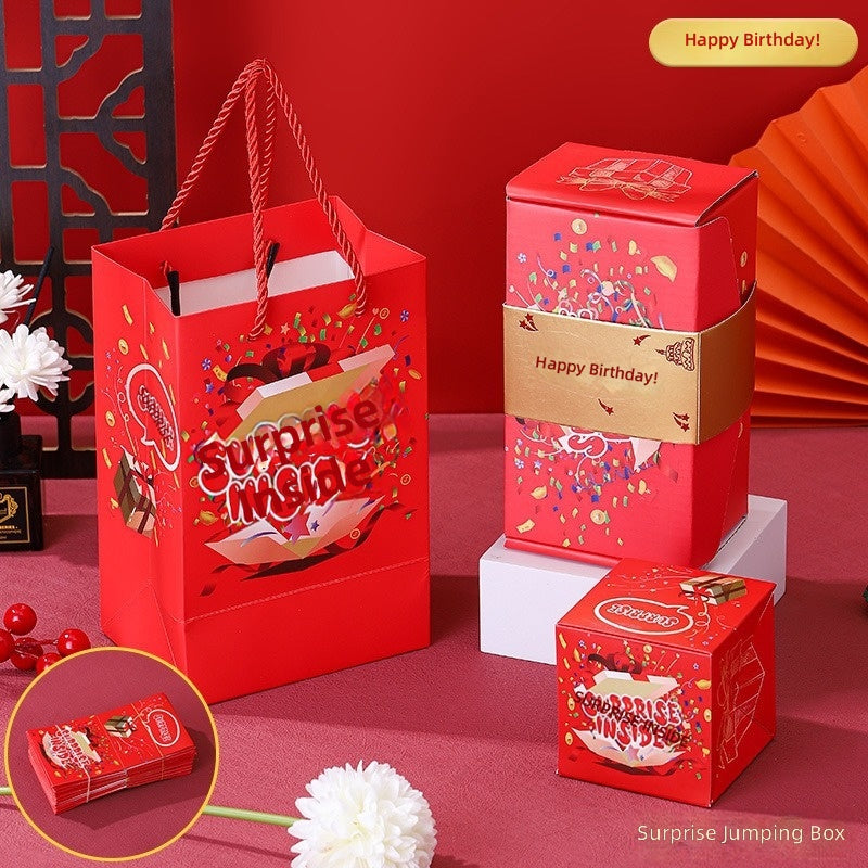 Birthday Gift Surprise Pop-Up Box Christmas Present