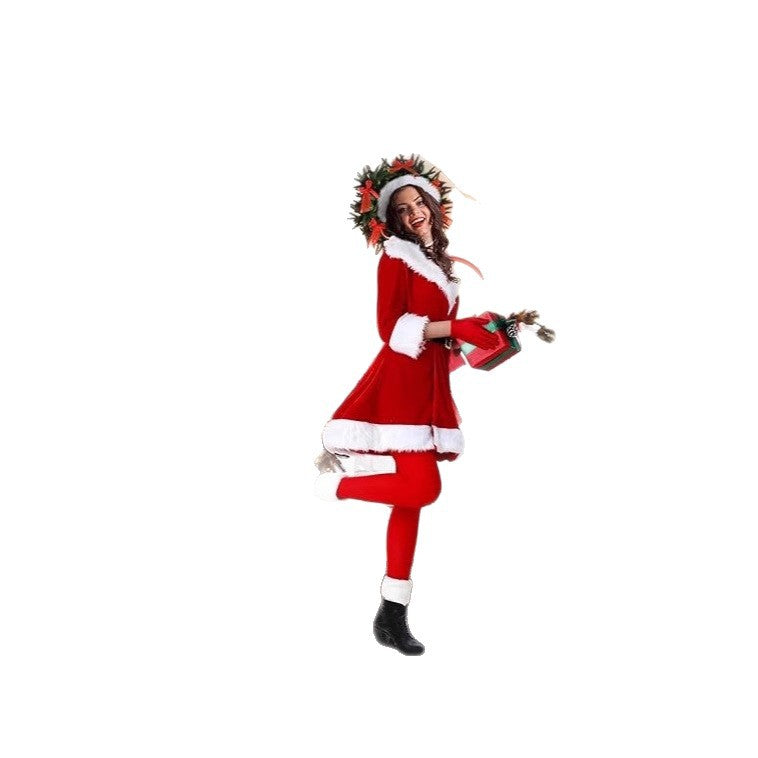 Christmas Costume For Women 2026 Party Stage Outfit