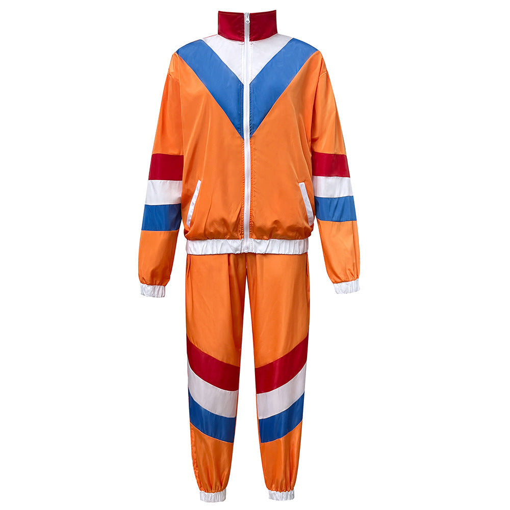 80S Disco Retro Costume For Halloween Party Stage Performance