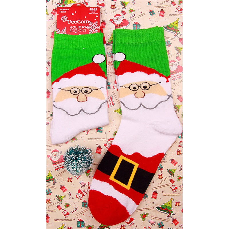 Cartoon Pattern Christmas Stocking