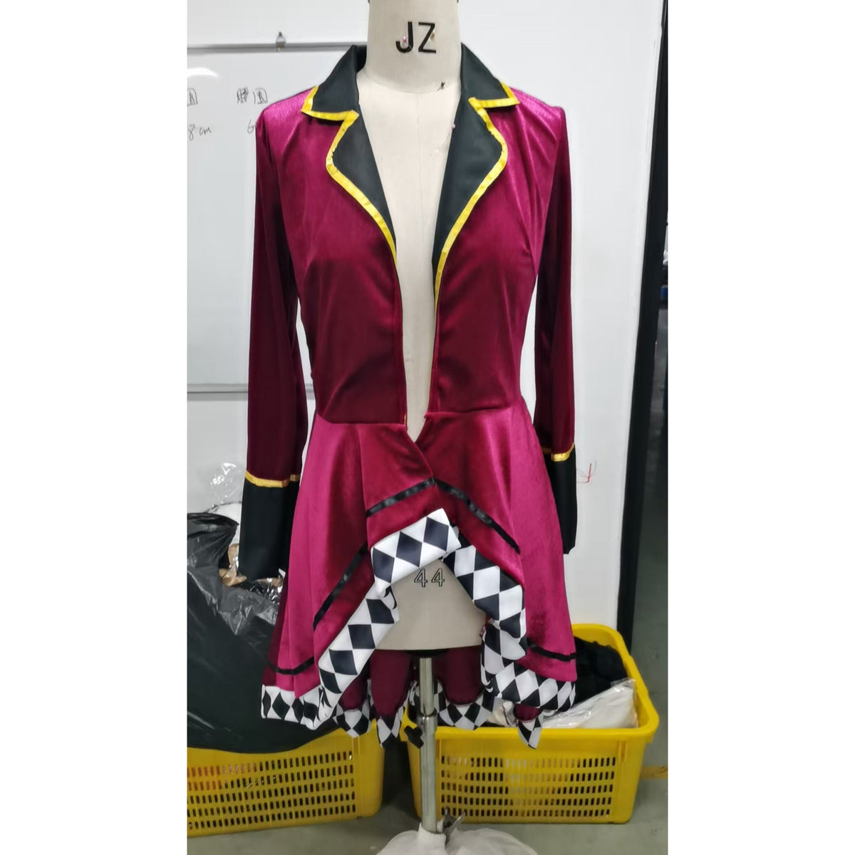 Alice Magician Costume S-XXL Halloween Circus Cosplay