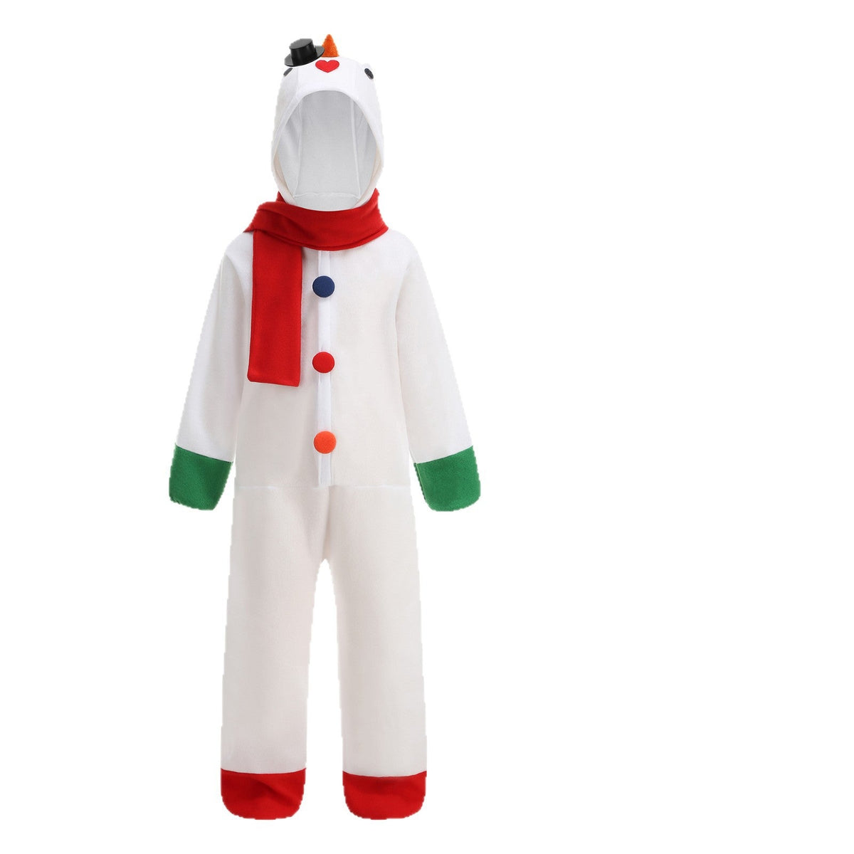 Children's Snowman Costume For Christmas Performance