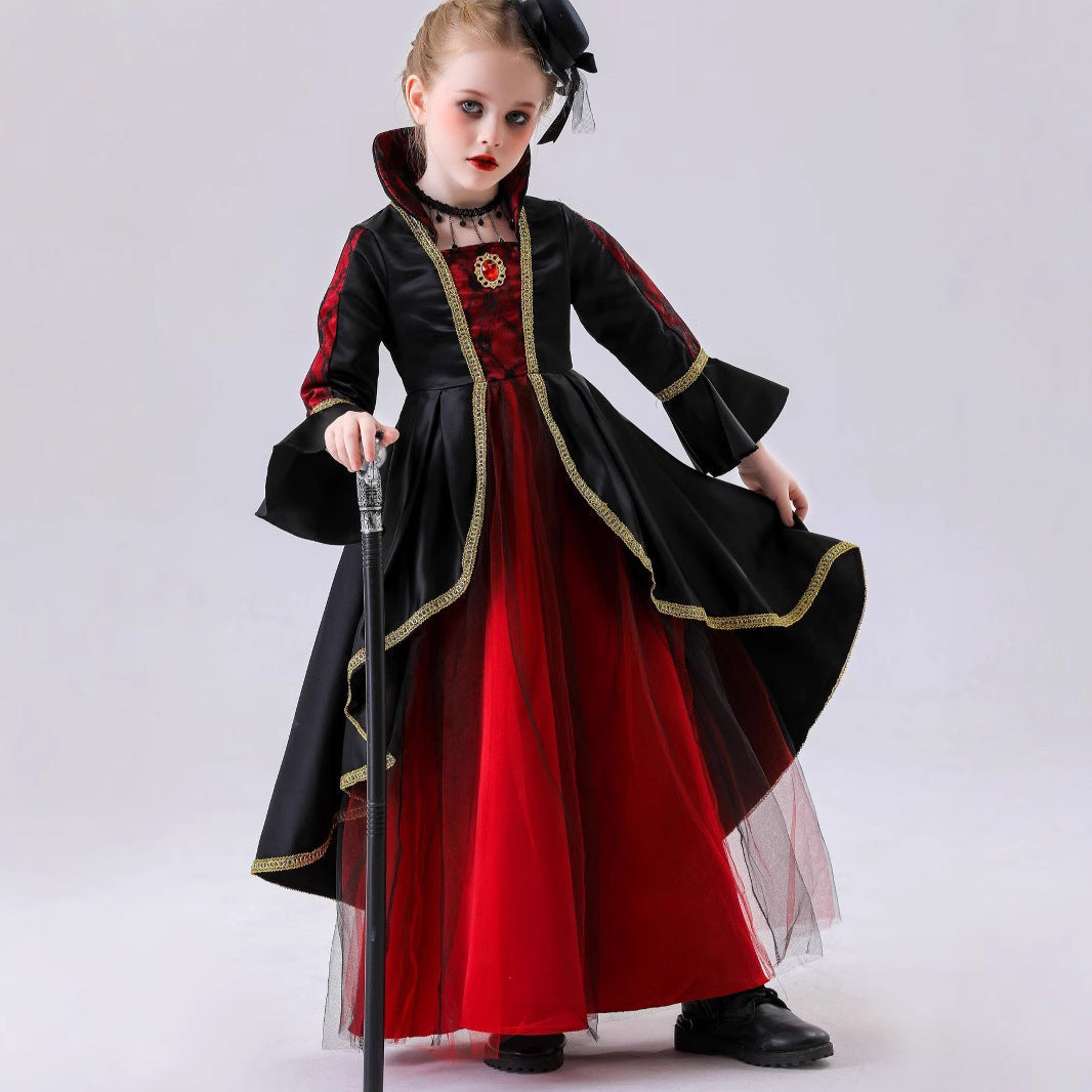 Halloween Costume Dress For Kids Cosplay Performance