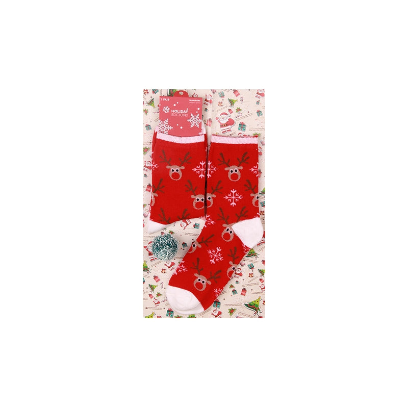 Cartoon Pattern Christmas Stocking