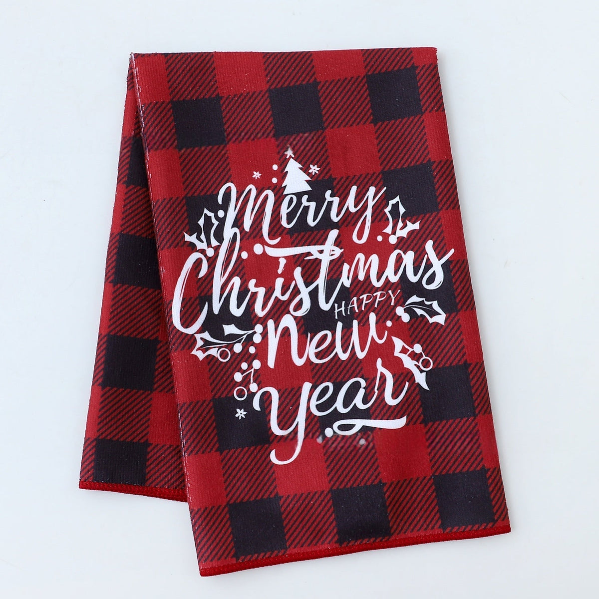 Christmas Clearance Kitchen Tea Towel Dish Cloth Polyester Microfiber