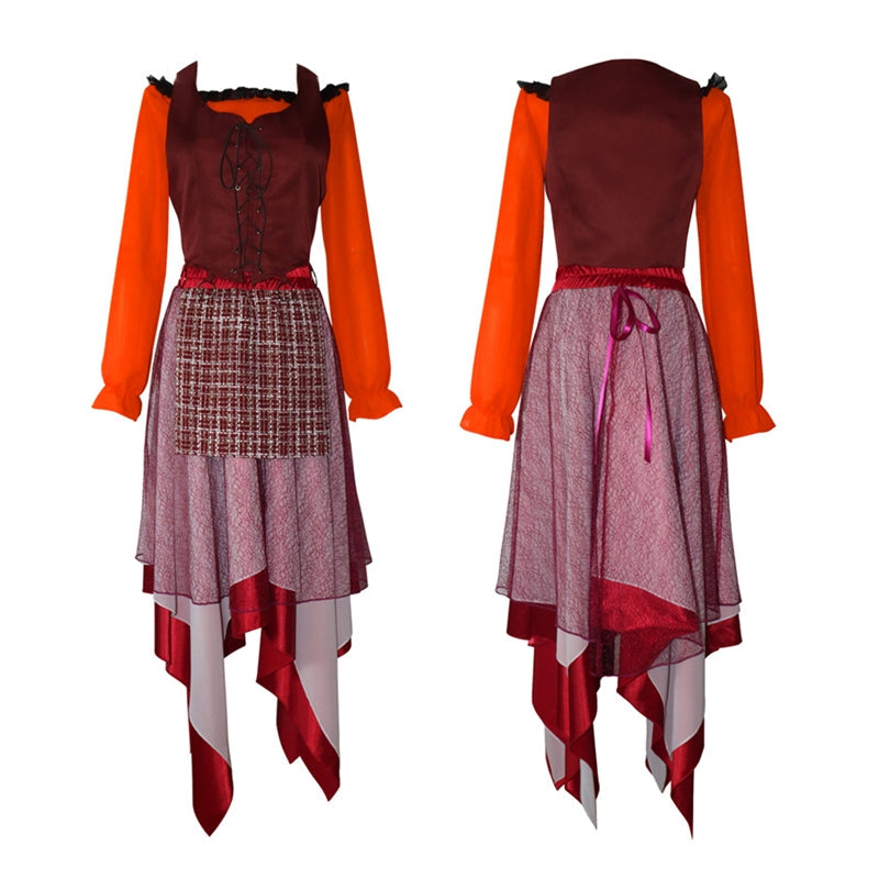 Retro Middle Ages Halloween Party Cosplay Dress