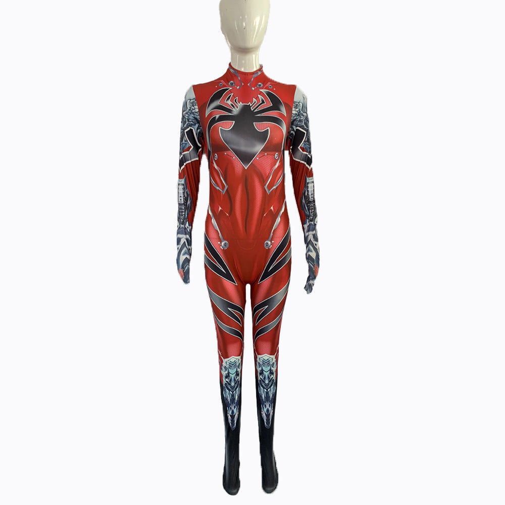 Spider-Gwen Cosplay Suit For Kids And Adults