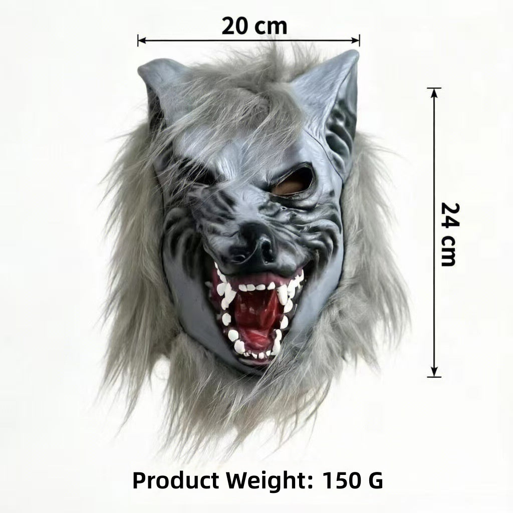 Halloween Werewolf Mask Set Scary Party Props