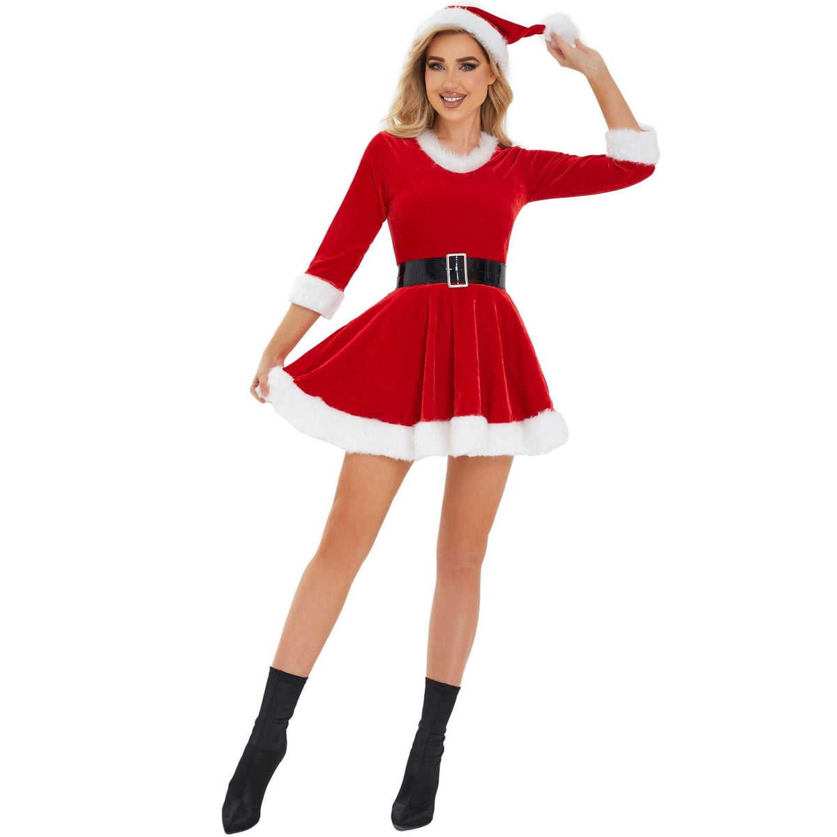 Women's Christmas Cosplay Costume Set S-XXL