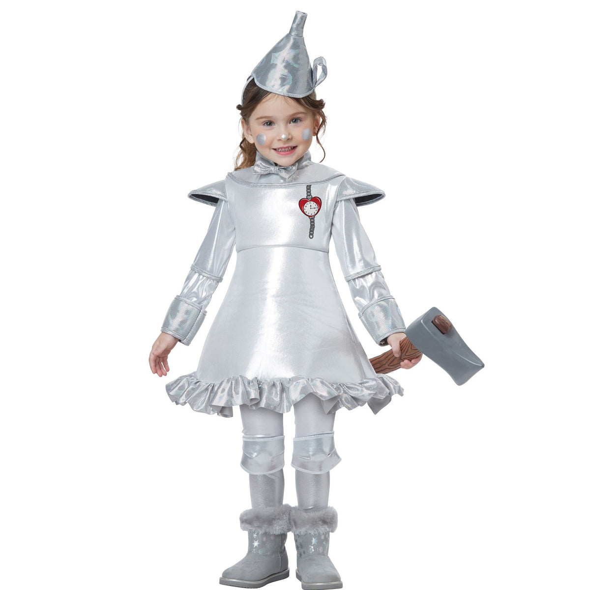 Halloween Costume Family Kids Tin Man Stage Performance