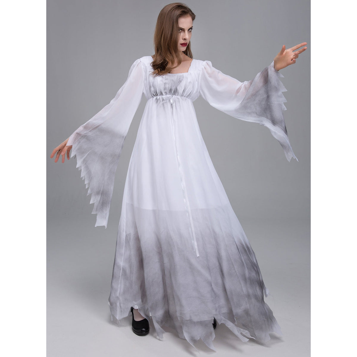 S-XXL Zombie Costume Halloween Vampire Bride Ghost Outfit