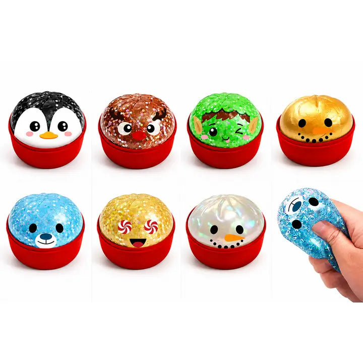 Sugah-Mals Mystery Festive Holiday Dumpling - Maltose Filled Squishy Sensory Toy