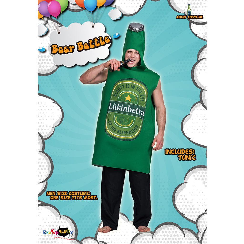 Halloween Costumes Creative Beer Bottle Cosplay