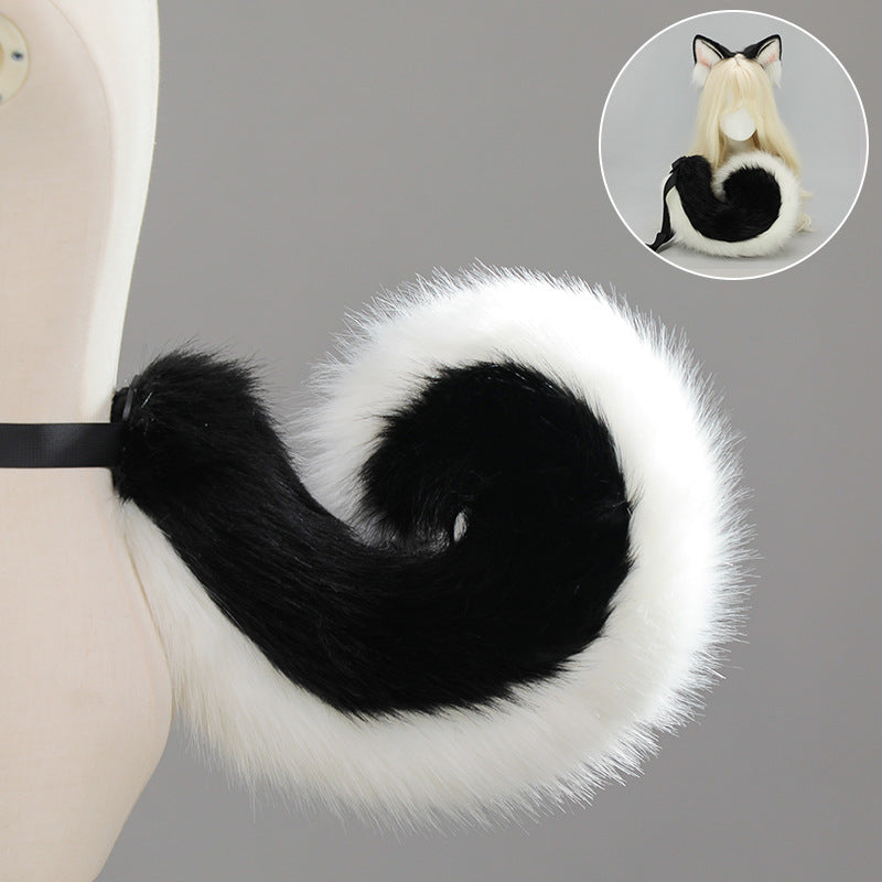 Halloween Shiba Inu Ears Tail Costume Set