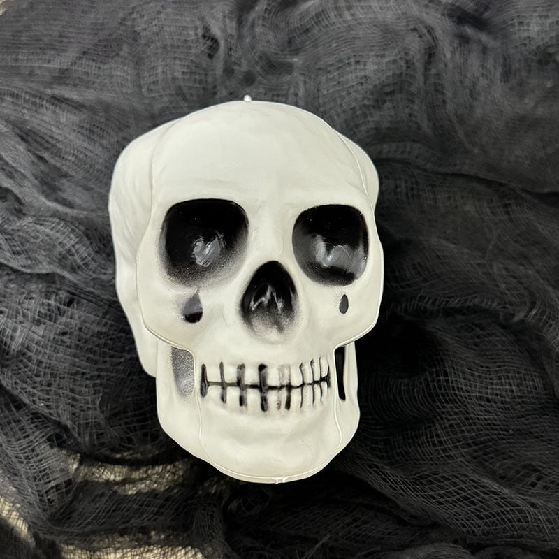 Halloween Decor Realistic Skull Head Scary Prop