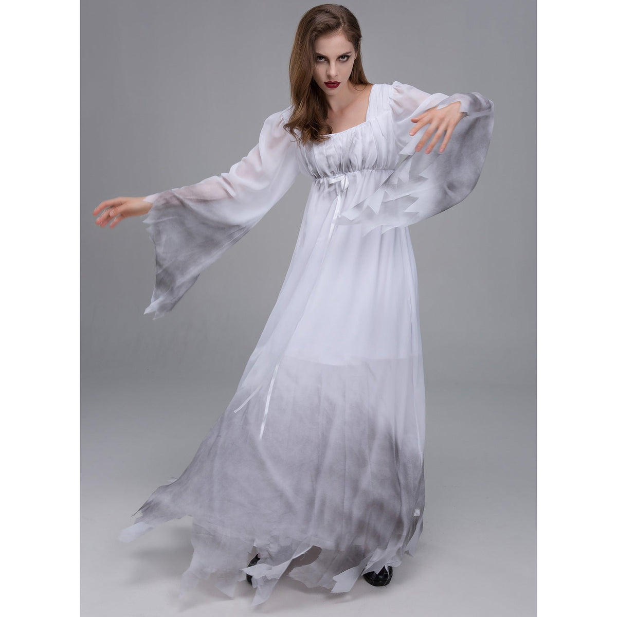 S-XXL Zombie Costume Halloween Vampire Bride Ghost Outfit