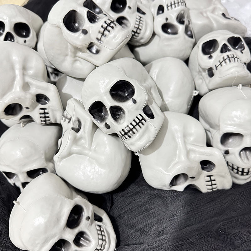 Halloween Decor Realistic Skull Head Scary Prop