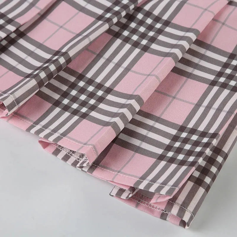 Coquette Plaid Mini Skort