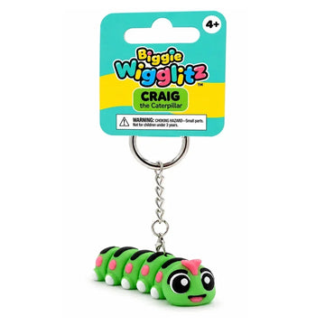 Biggie Wigglitz Craig the Caterpillar Keychain - 66% Bigger