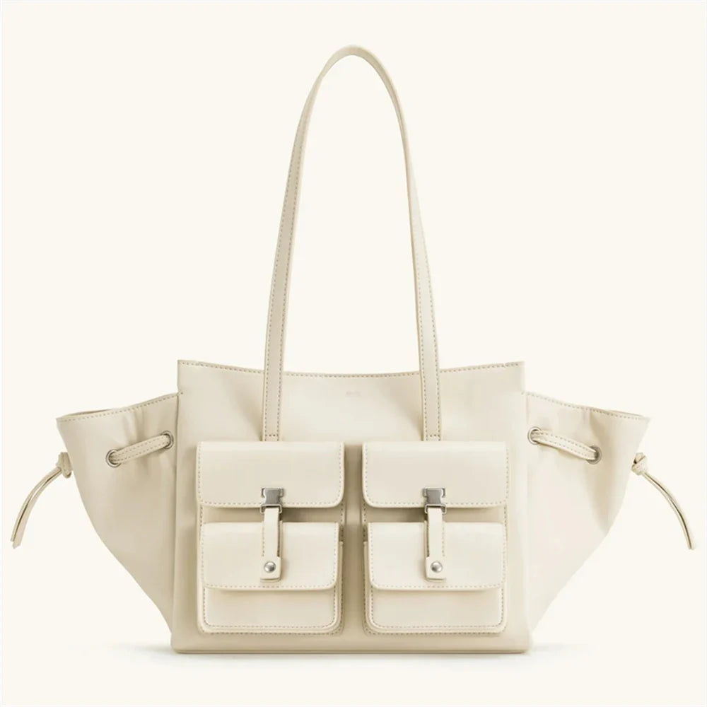 Multi-Pocket Tote Bag