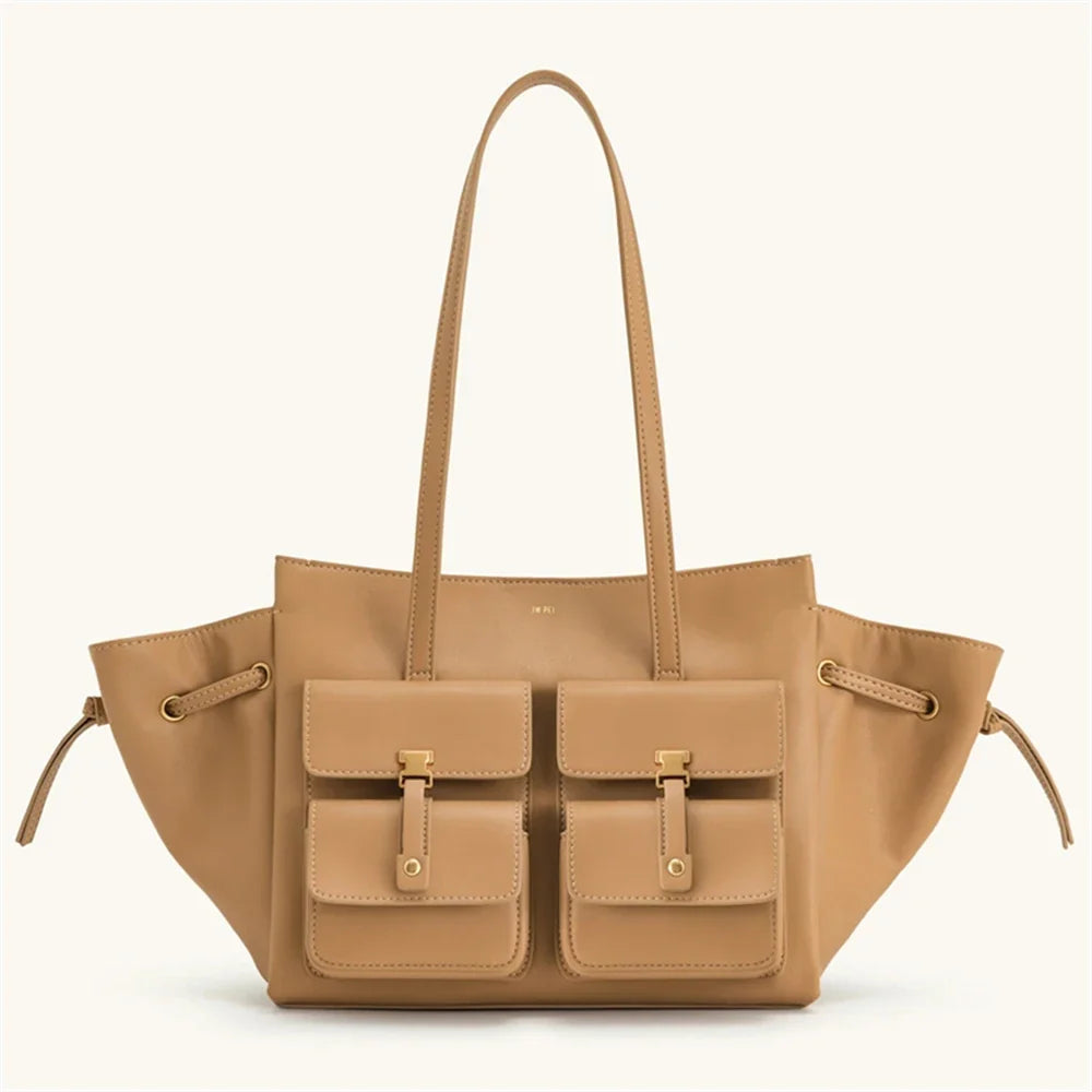 Multi-Pocket Tote Bag