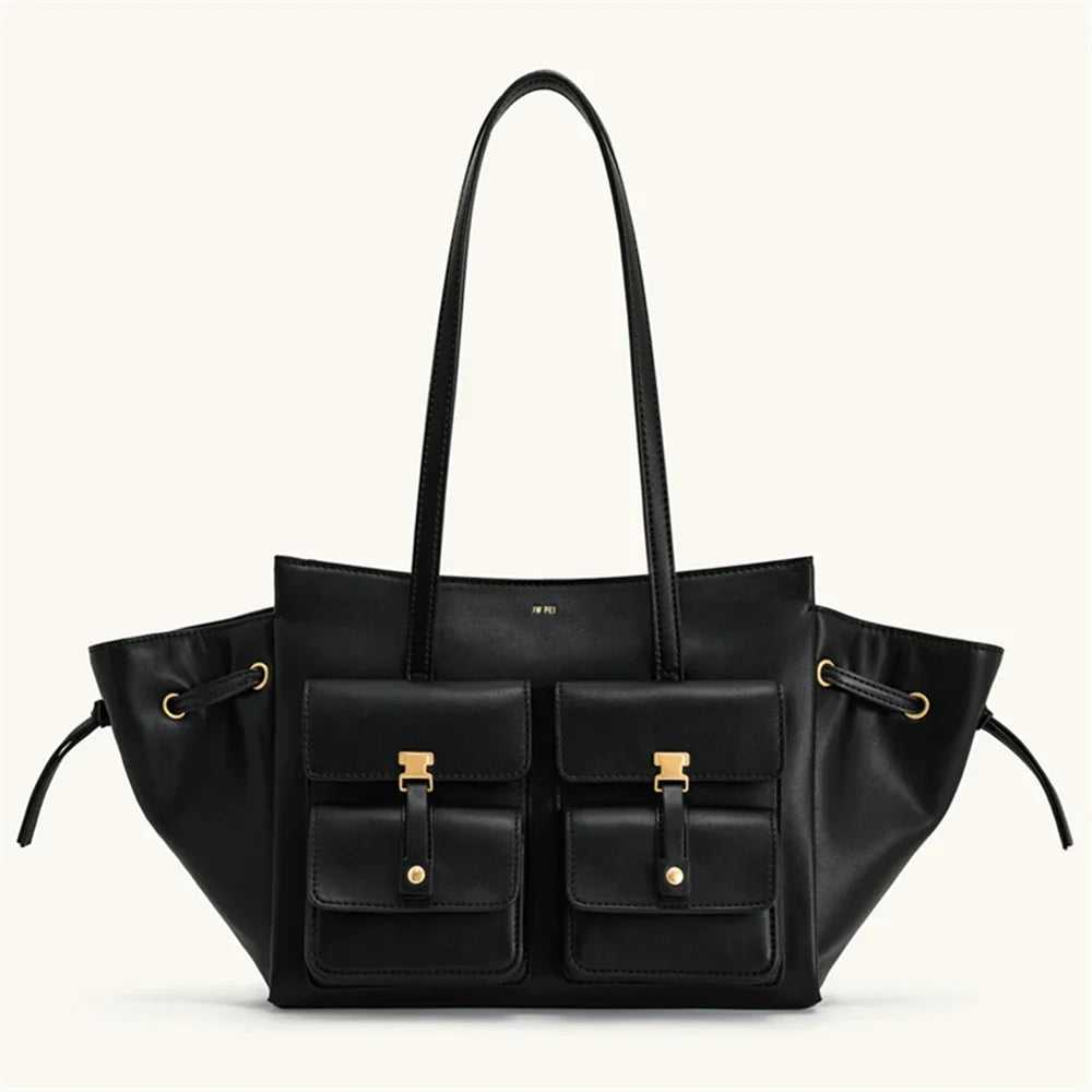 Multi-Pocket Tote Bag