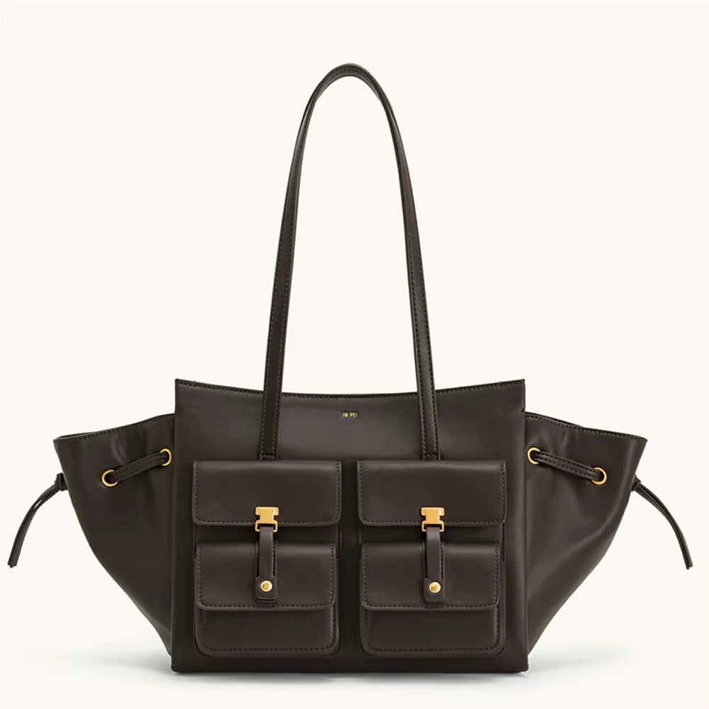 Multi-Pocket Tote Bag