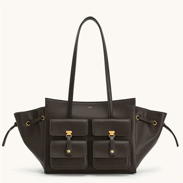 Multi-Pocket Tote Bag