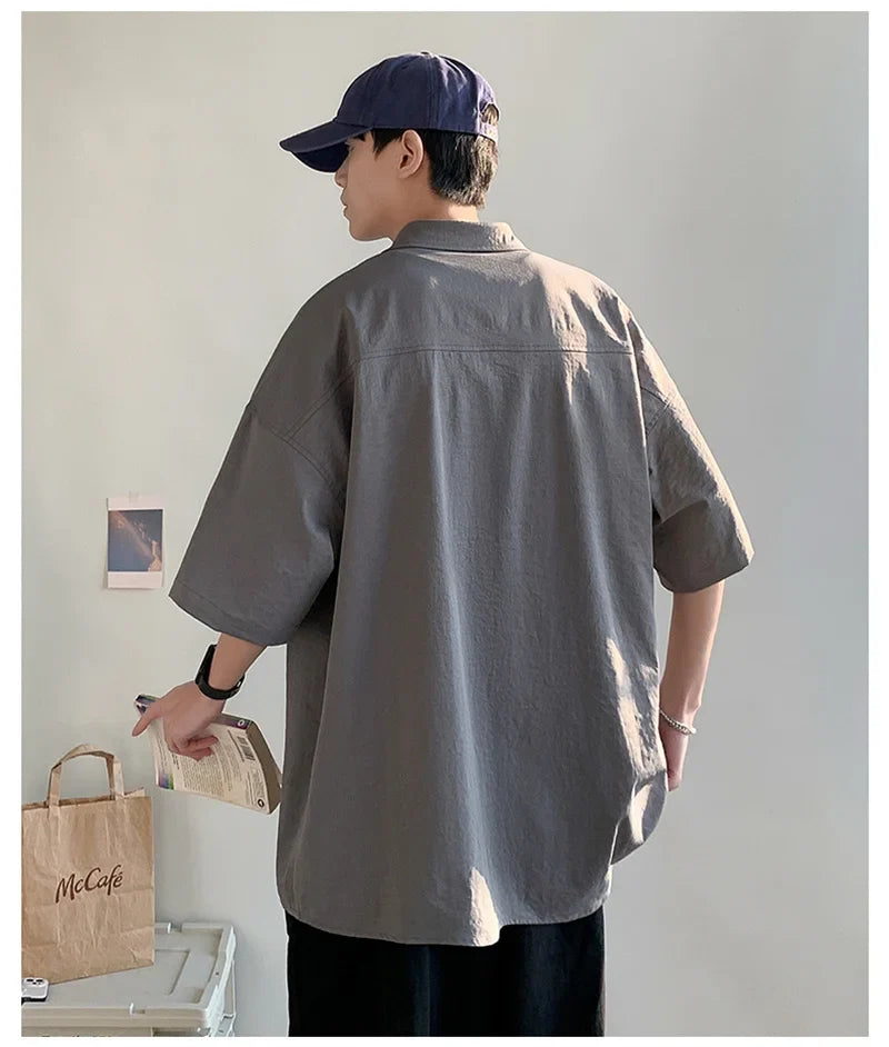 Oversized Short Sleeve Shirt