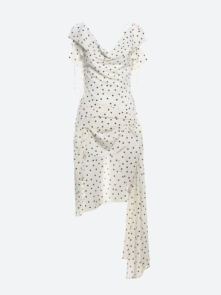 Polka Dot Mini Dress