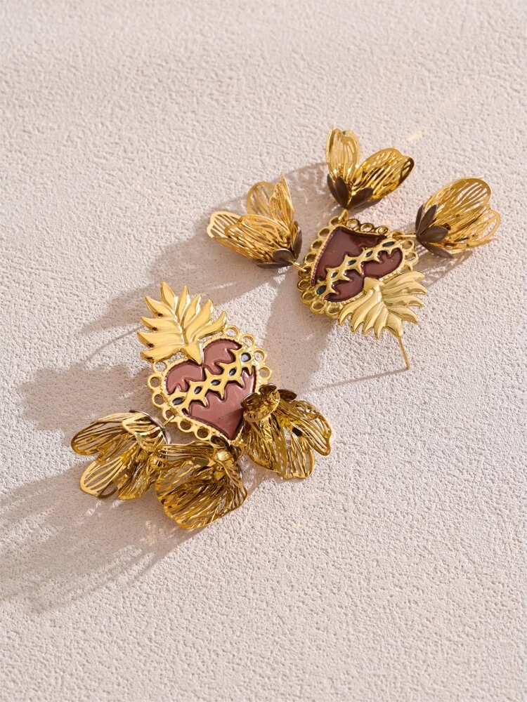 Sacred Heart Earrings
