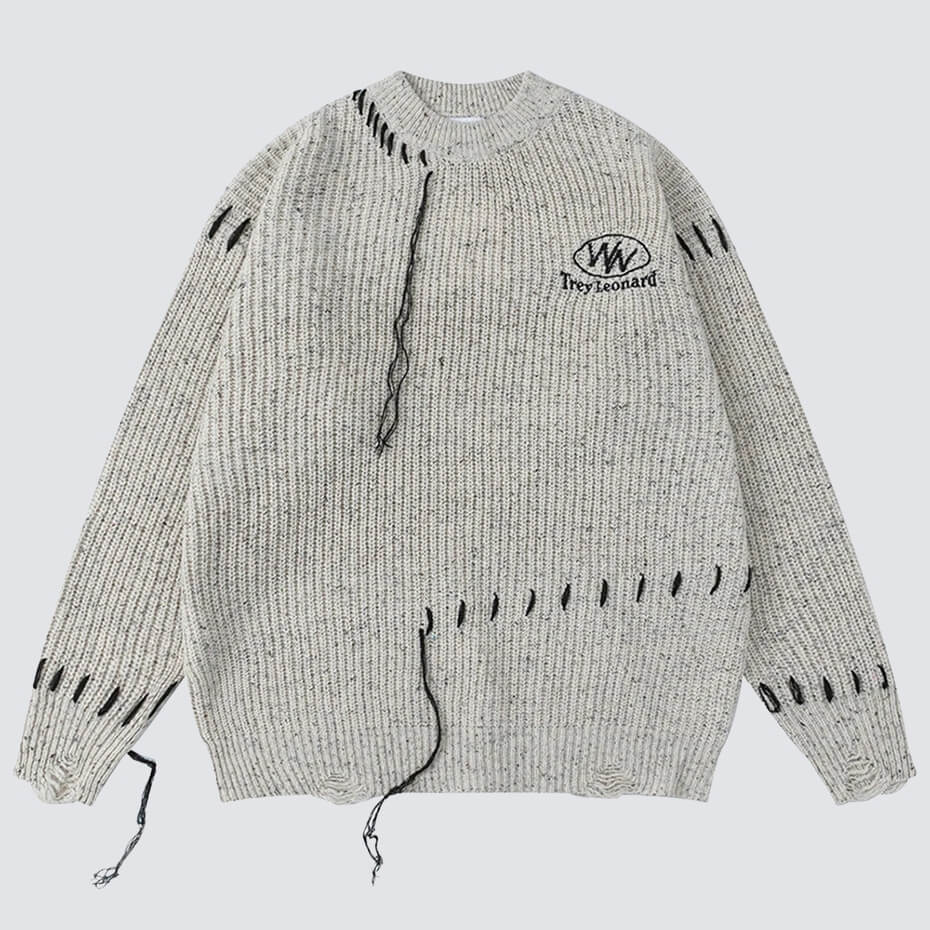 Soft Boy Distressed Sweater