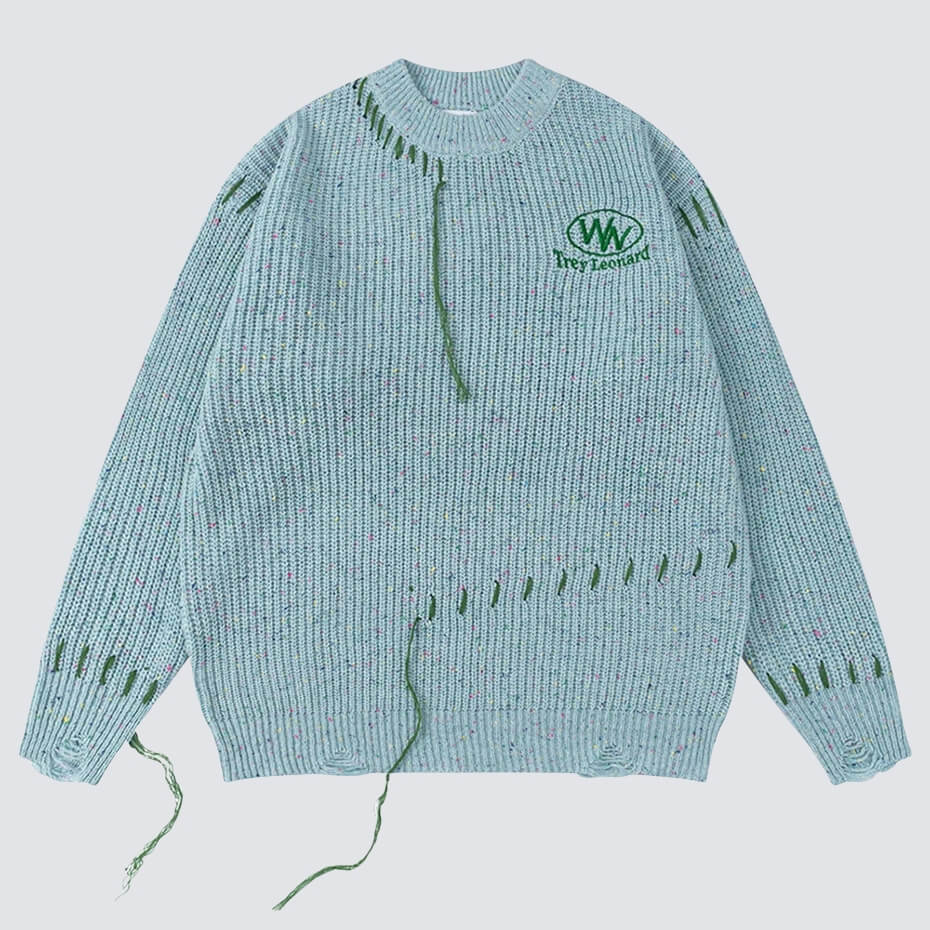 Soft Boy Distressed Sweater