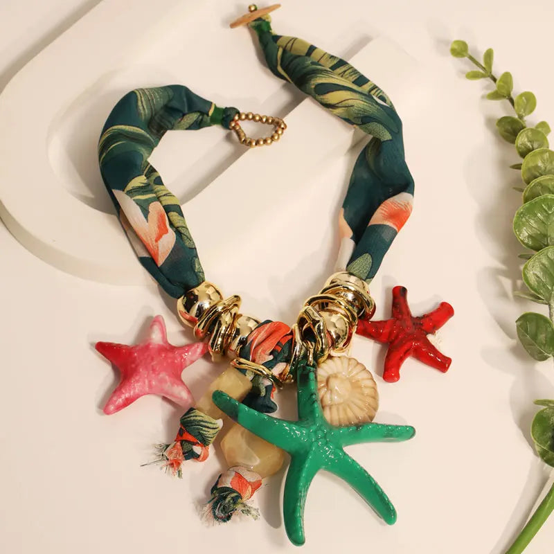 Starfish Charm Necklace