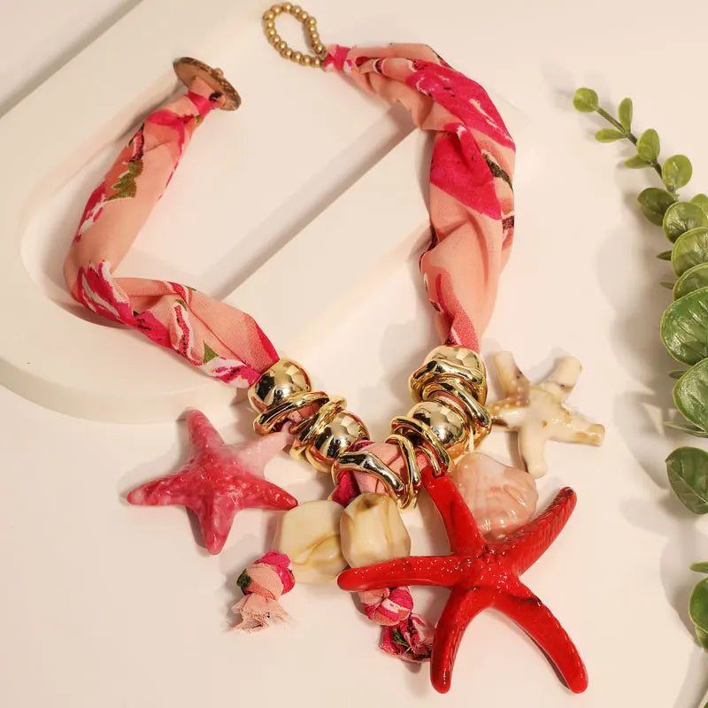 Starfish Charm Necklace