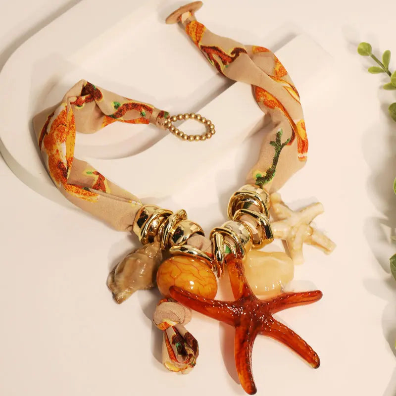 Starfish Charm Necklace
