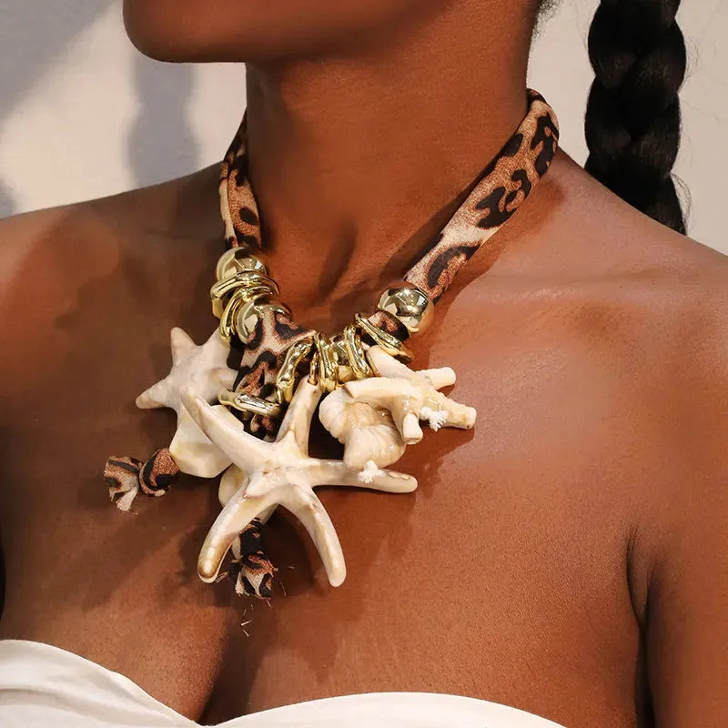 Starfish Charm Necklace