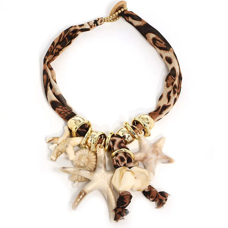 Starfish Charm Necklace