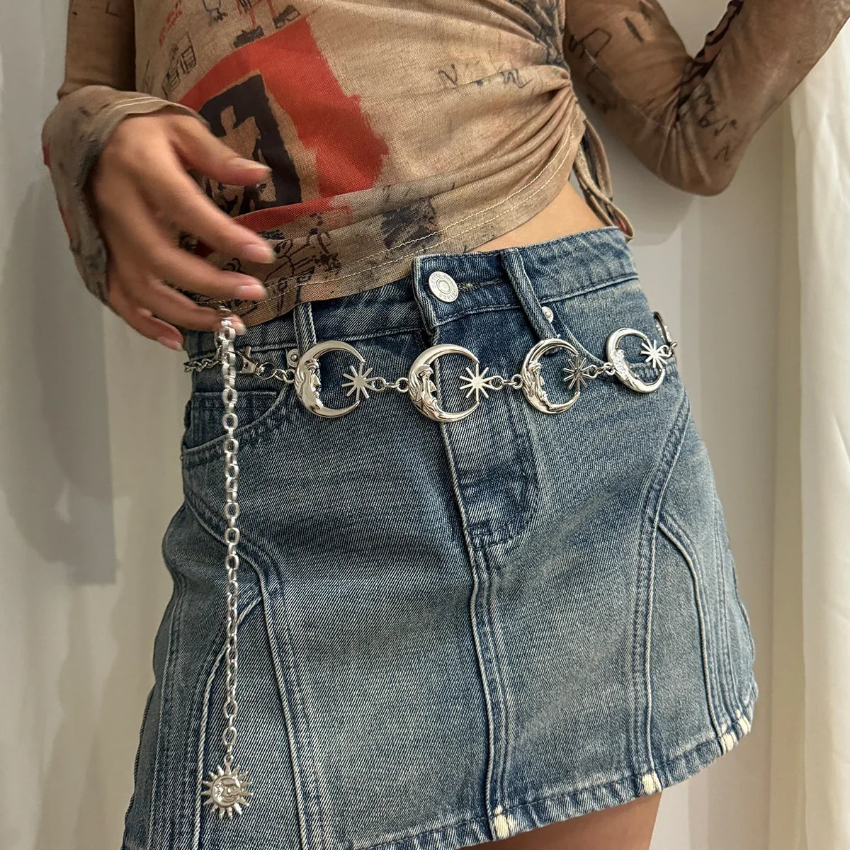 Sun & Moon Belly Chain