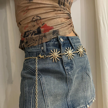 Sun & Moon Belly Chain