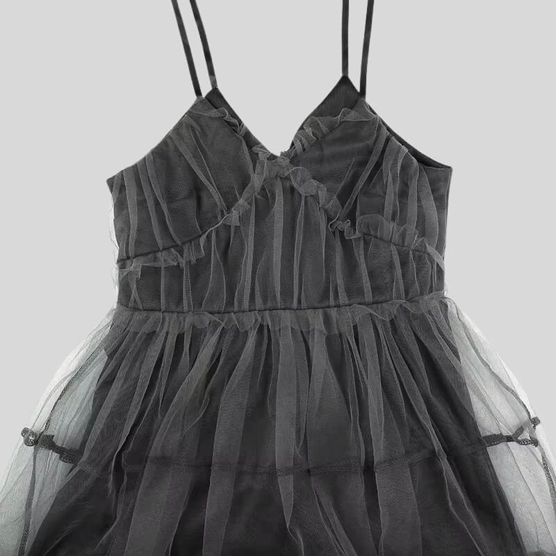 Tulle Mini Dress