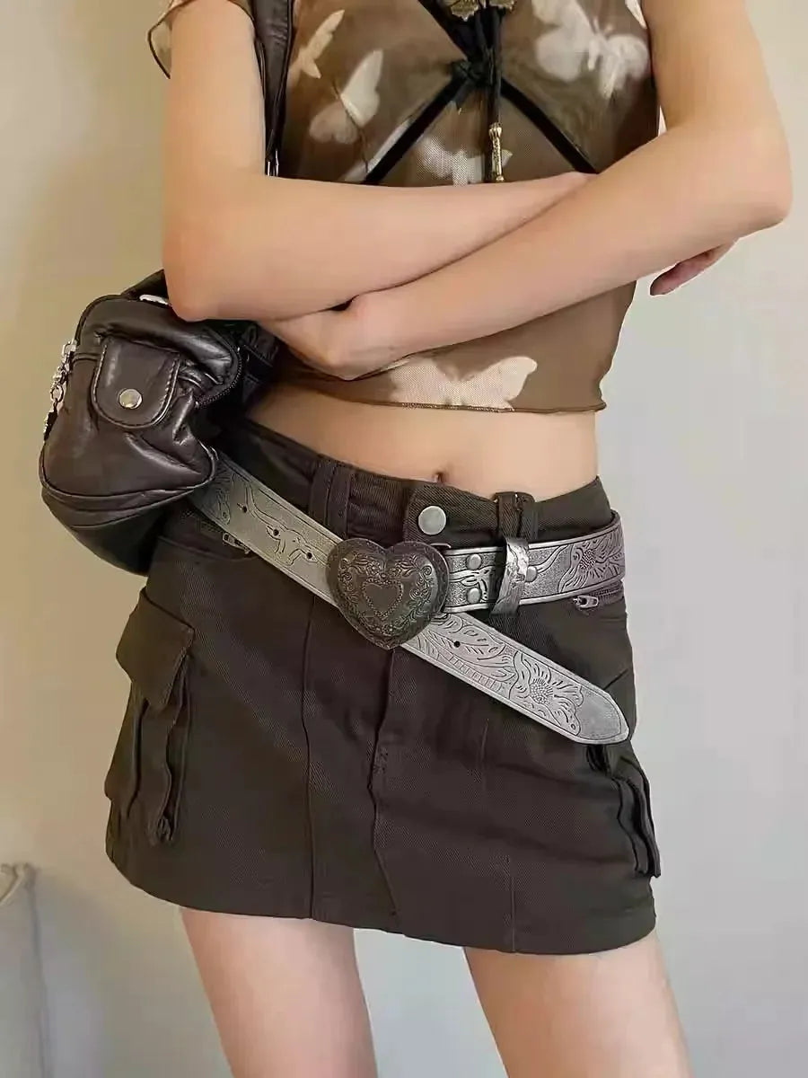 Vintage Heart Belt