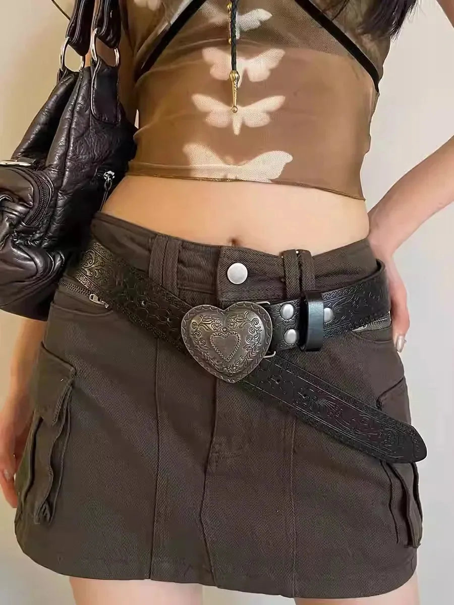 Vintage Heart Belt