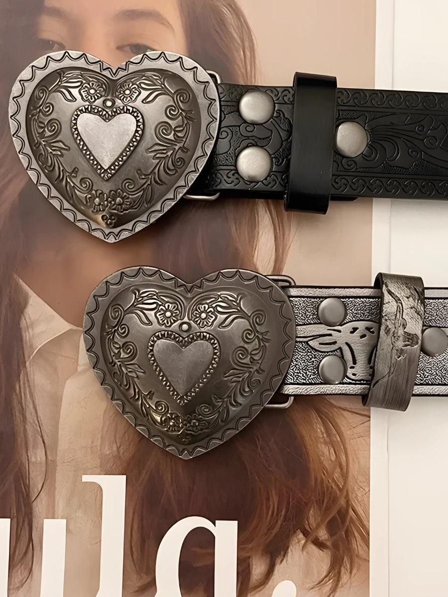 Vintage Heart Belt