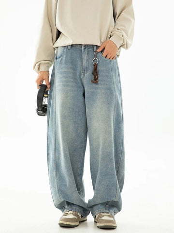Y2K High Waist Baggy Jeans