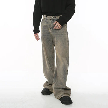 Y2K Washed Denim Baggy Jeans