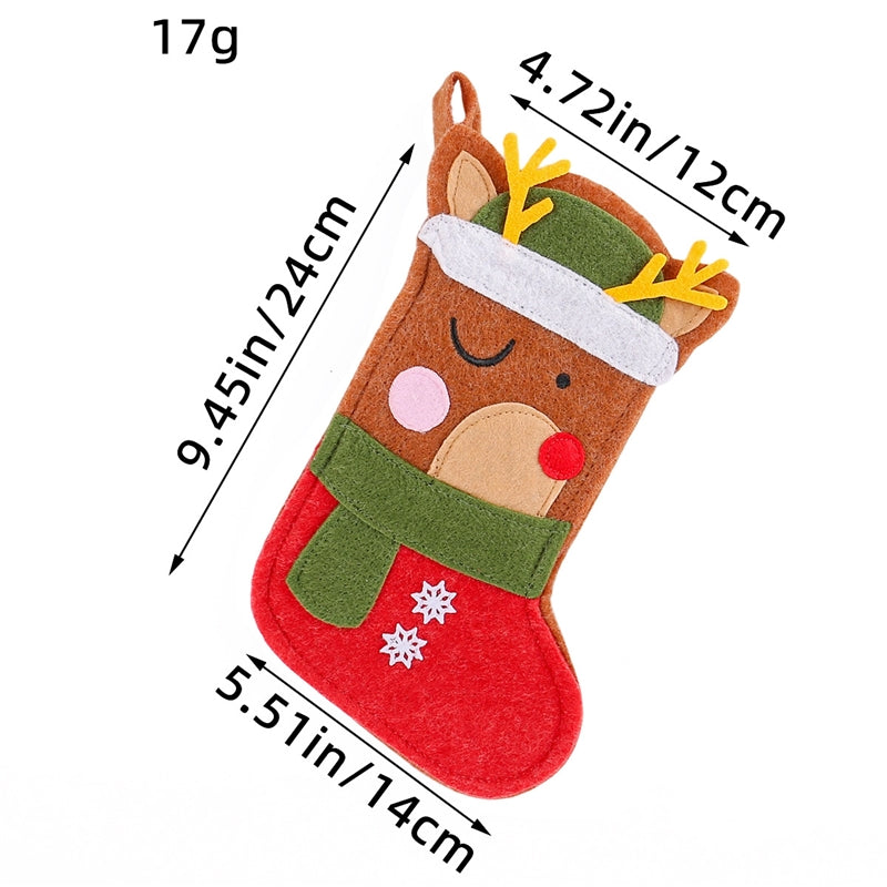 Candy Bag Snowman Deer Christmas Tree