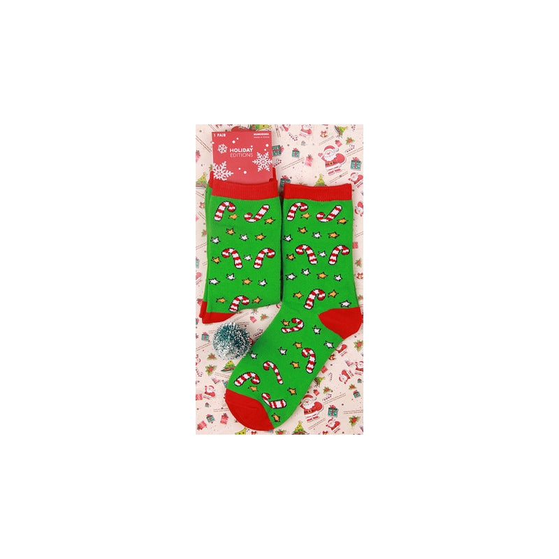 Cartoon Pattern Christmas Stocking