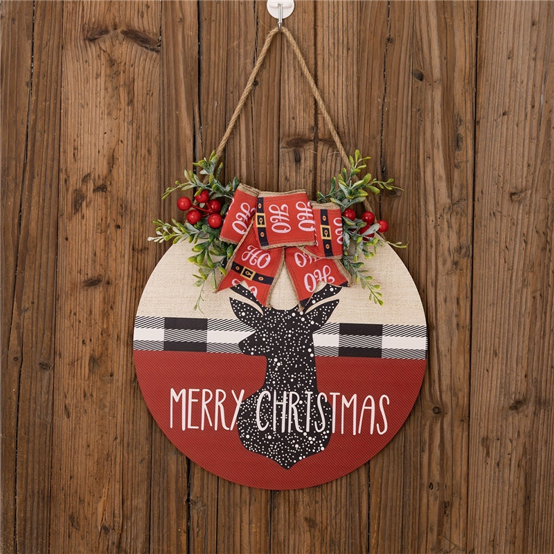 Christmas Decoration Ribbon Webbing Memorial Cartoon Gift