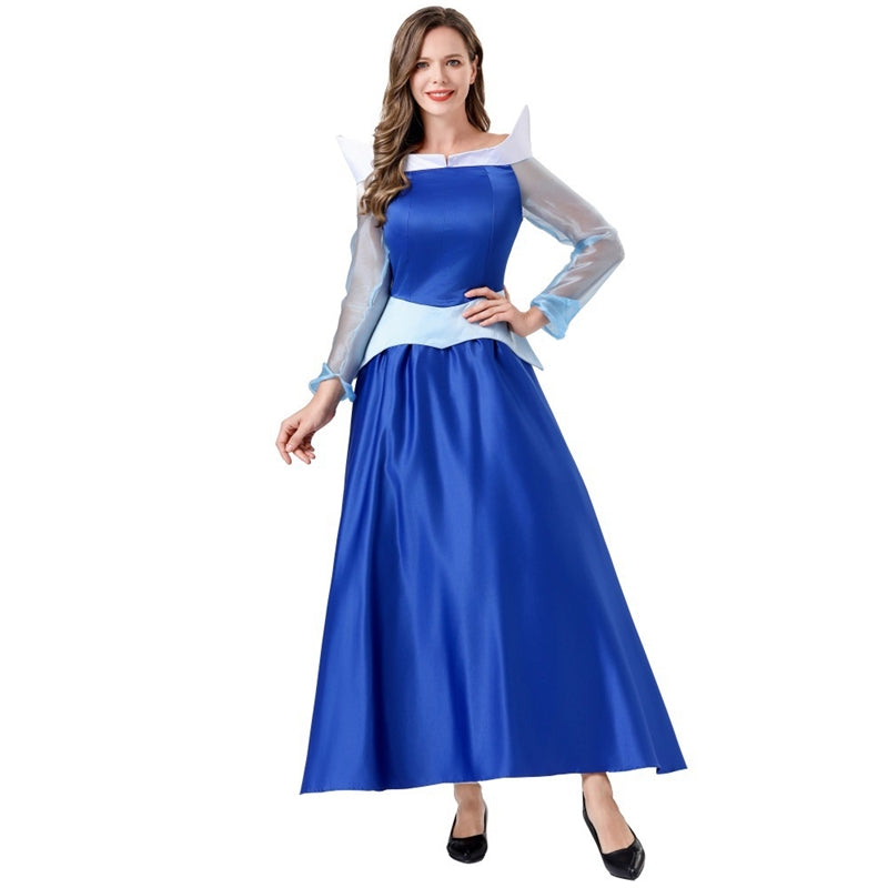 Adult Women's Cosplay Sleeping Beauty Princess Dress Costume